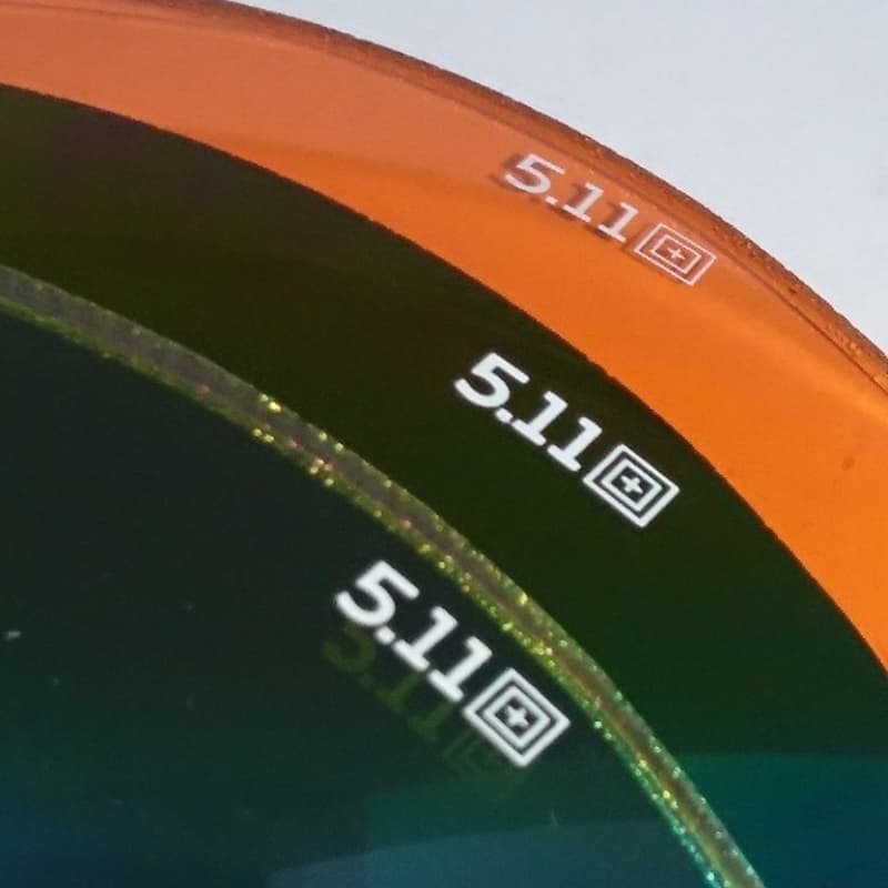 5.11 glasses with 3 extra glasses